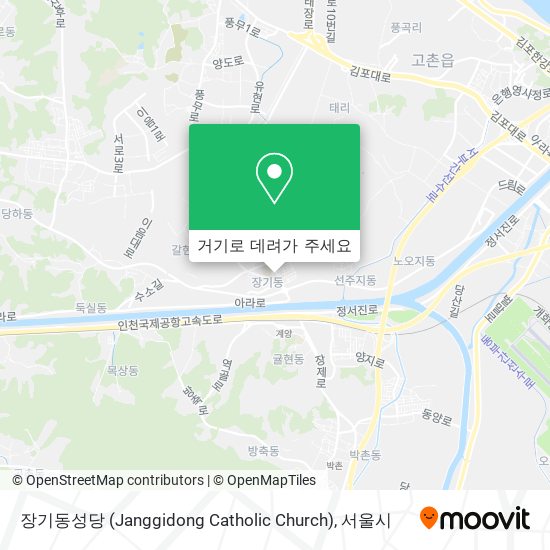 장기동성당 (Janggidong Catholic Church) 지도