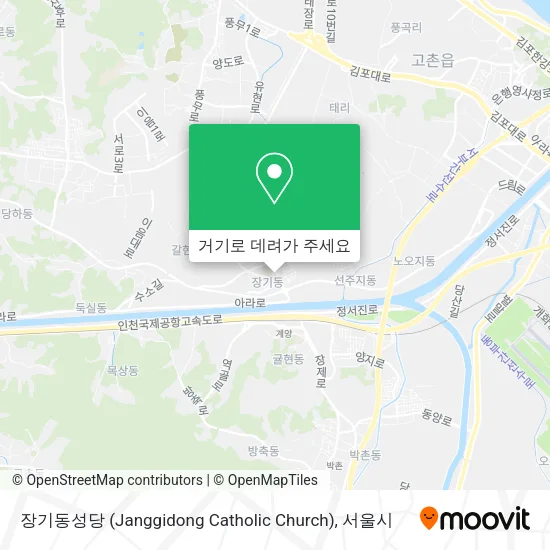 장기동성당 (Janggidong Catholic Church) 지도
