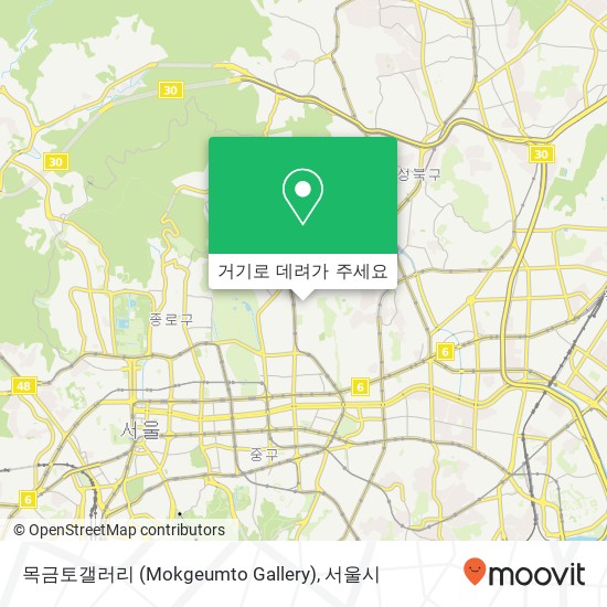 목금토갤러리 (Mokgeumto Gallery) 지도