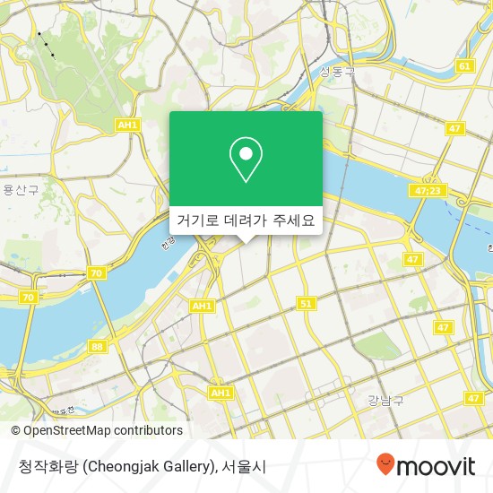 청작화랑 (Cheongjak Gallery) 지도
