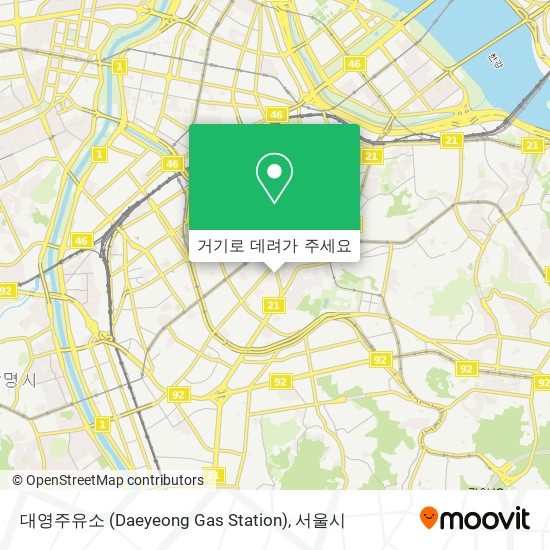 대영주유소 (Daeyeong Gas Station) 지도