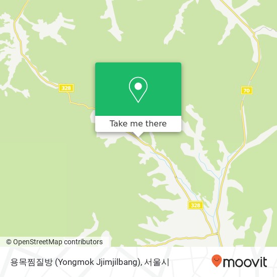 용목찜질방 (Yongmok Jjimjilbang) 지도