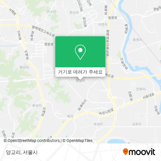 양교리 지도