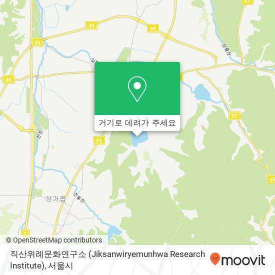 직산위례문화연구소 (Jiksanwiryemunhwa Research Institute) 지도