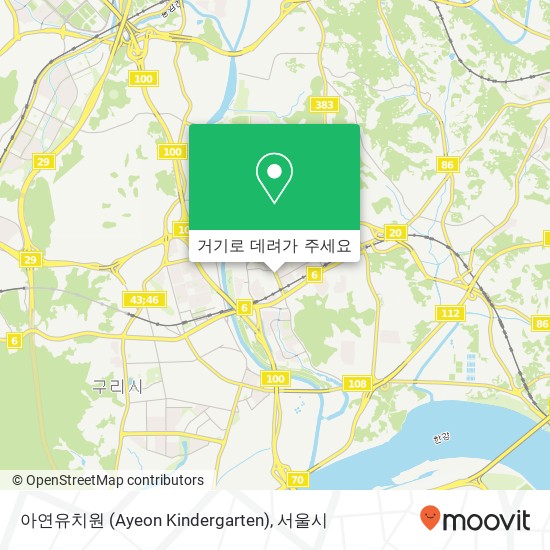 아연유치원 (Ayeon Kindergarten) 지도