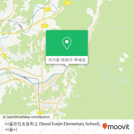 서울은진초등학교 (Seoul Eunjin Elementary School) 지도