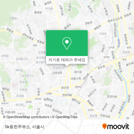 Sk풍한주유소 지도