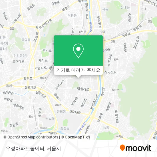 우성아파트놀이터 지도