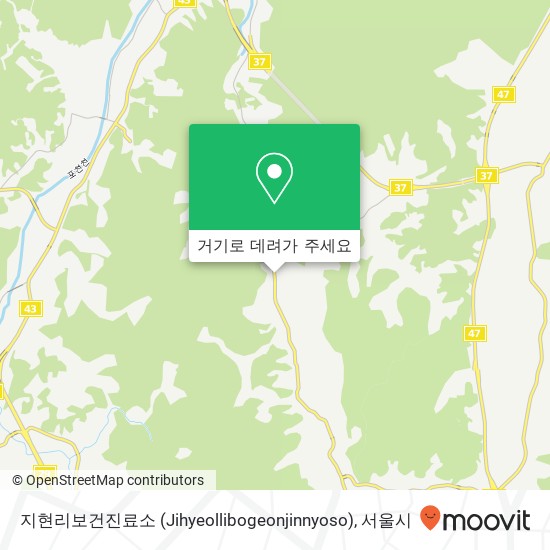 지현리보건진료소 (Jihyeollibogeonjinnyoso) 지도