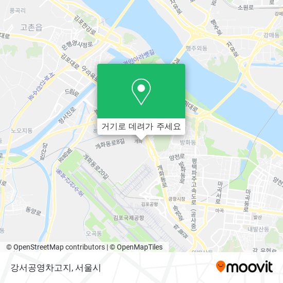 강서공영차고지 지도