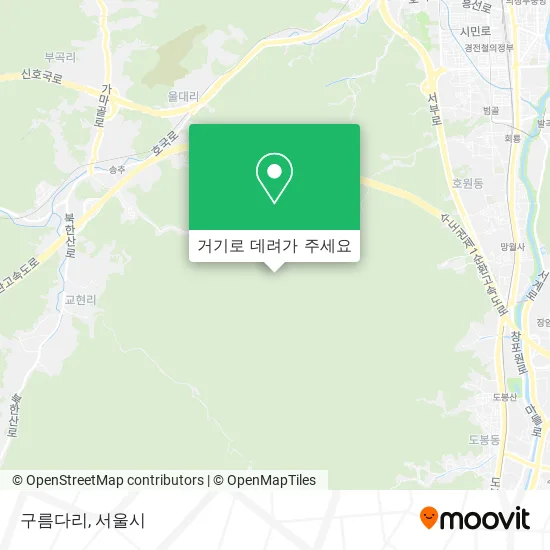 구름다리 지도
