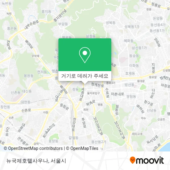 뉴국제호텔사우나 지도