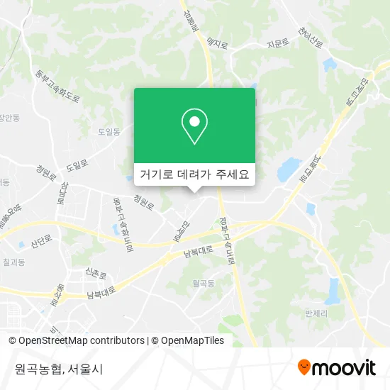 원곡농협 지도