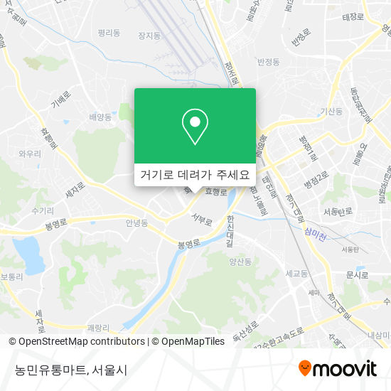 농민유통마트 지도