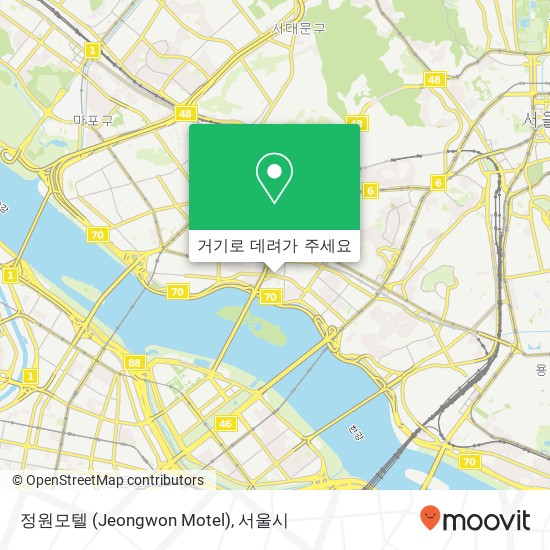 정원모텔 (Jeongwon Motel) 지도