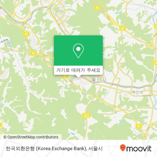 한국외환은행 (Korea Exchange Bank) 지도