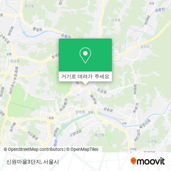 신원마을3단지 지도