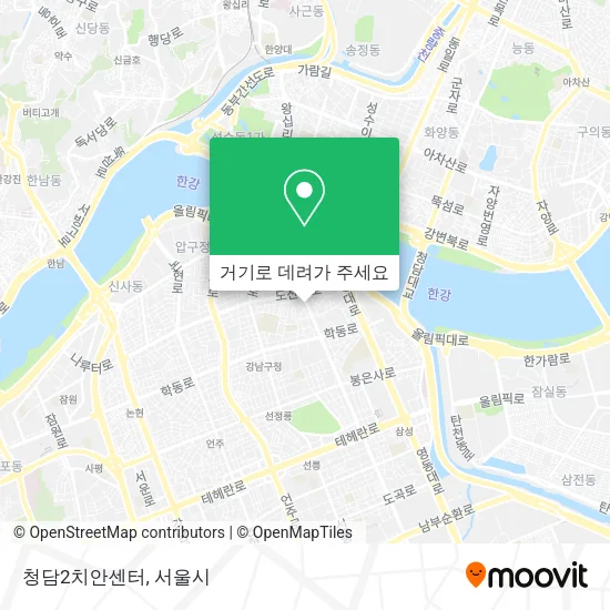 청담2치안센터 지도