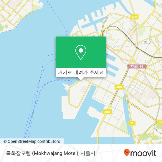 목화장모텔 (Mokhwajang Motel) 지도