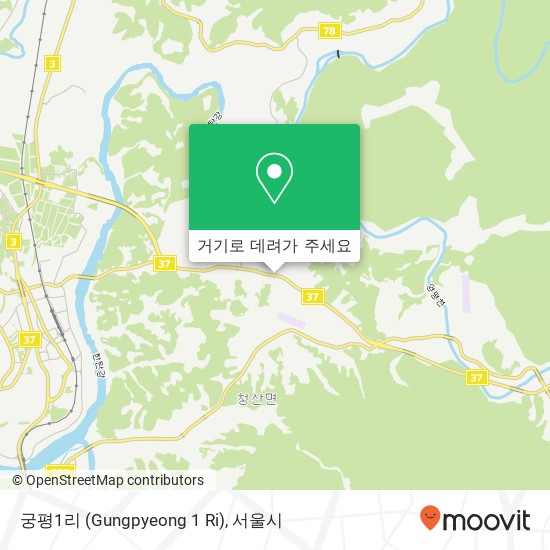 궁평1리 (Gungpyeong 1 Ri) 지도