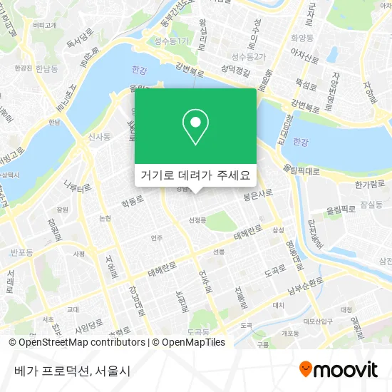 베가 프로덕션 지도