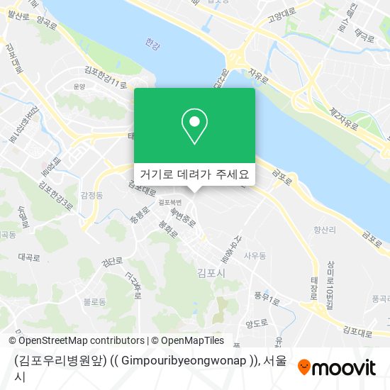 (김포우리병원앞) (( Gimpouribyeongwonap )) 지도