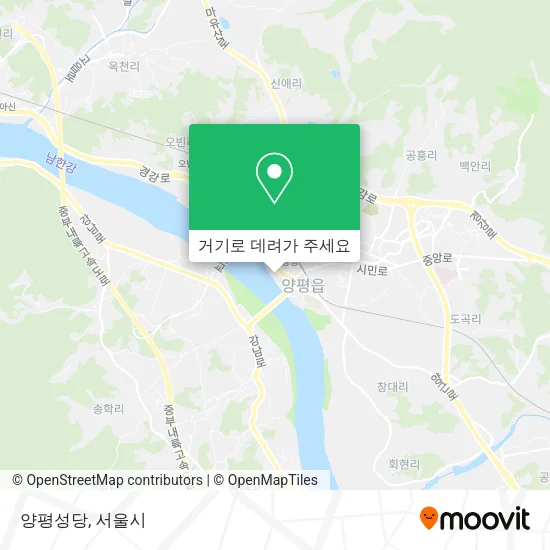 양평성당 지도