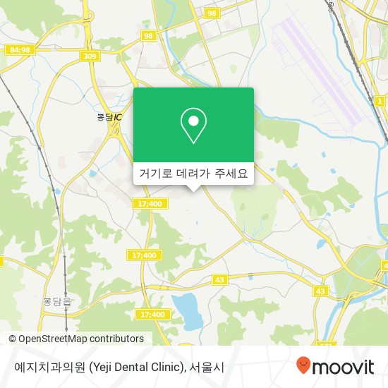 예지치과의원 (Yeji Dental Clinic) 지도