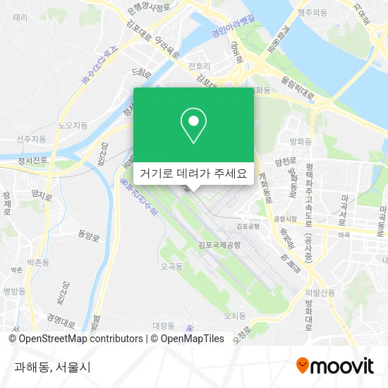 과해동 지도