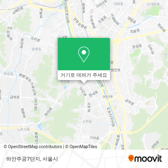 하안주공7단지 지도