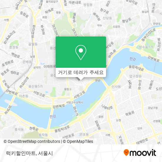 럭키할인마트 지도