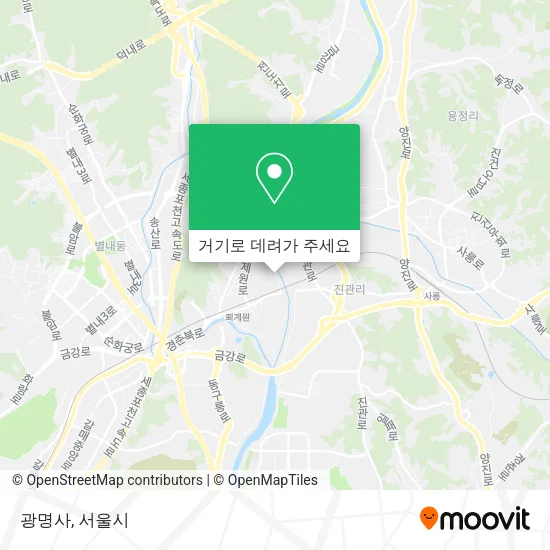 광명사 지도