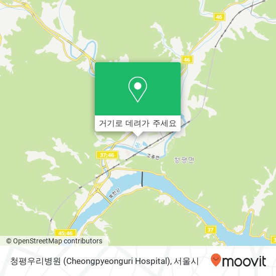 청평우리병원 (Cheongpyeonguri Hospital) 지도