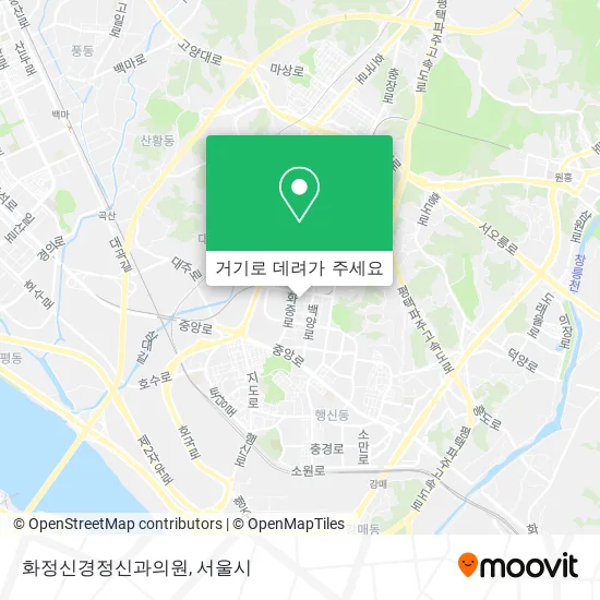 화정신경정신과의원 지도