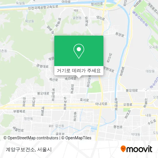 계양구보건소 지도