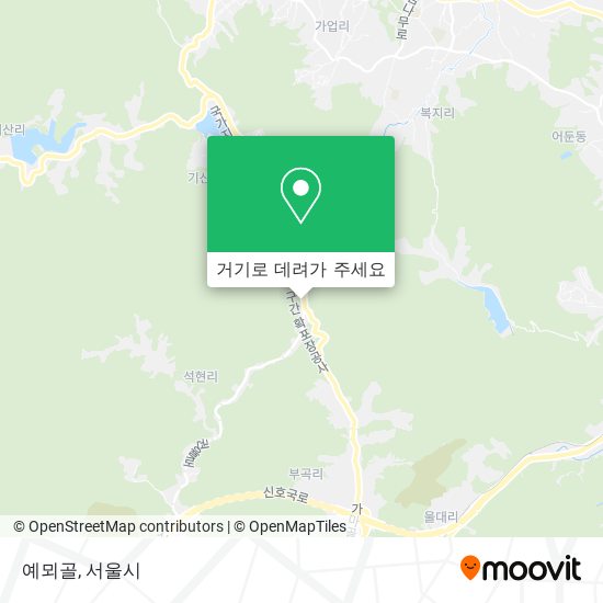 예뫼골 지도