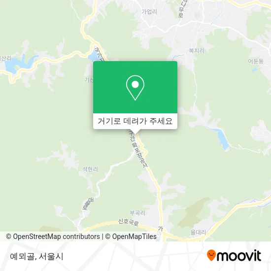 예뫼골 지도