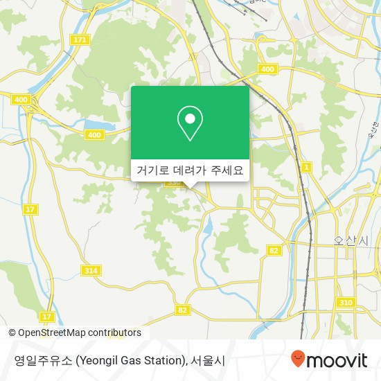 영일주유소 (Yeongil Gas Station) 지도