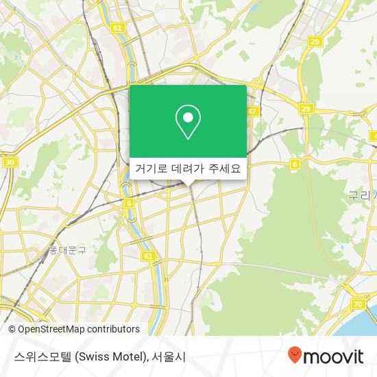 스위스모텔 (Swiss Motel) 지도