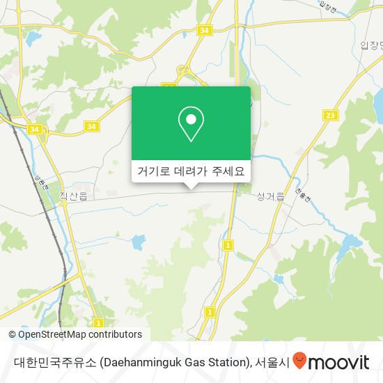 대한민국주유소 (Daehanminguk Gas Station) 지도