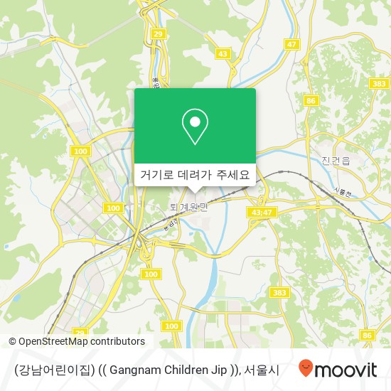 (강남어린이집) (( Gangnam Children Jip )) 지도