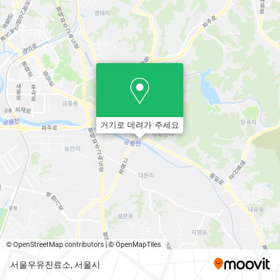 서울우유진료소 지도