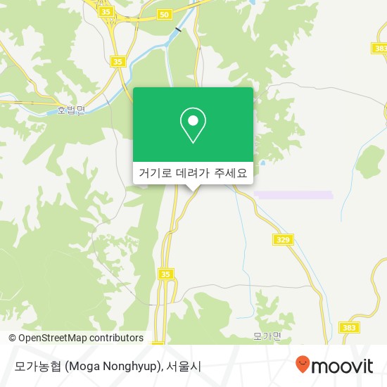 모가농협 (Moga Nonghyup) 지도
