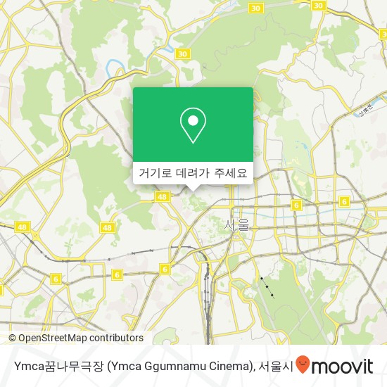 Ymca꿈나무극장 (Ymca Ggumnamu Cinema) 지도