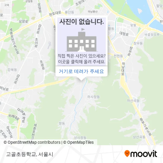 고골초등학교 지도