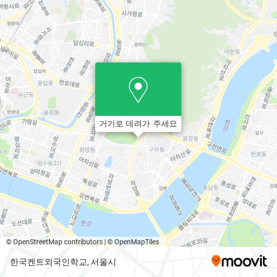 한국켄트외국인학교 지도
