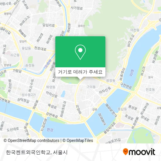 한국켄트외국인학교 지도