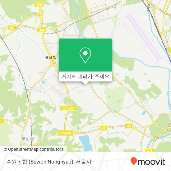 수원농협 (Suwon Nonghyup) 지도