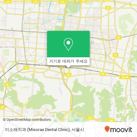 미소래치과 (Misorae Dental Clinic) 지도