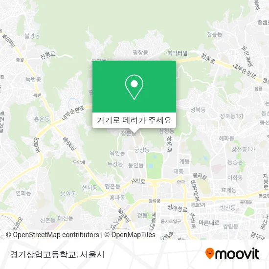 경기상업고등학교 지도